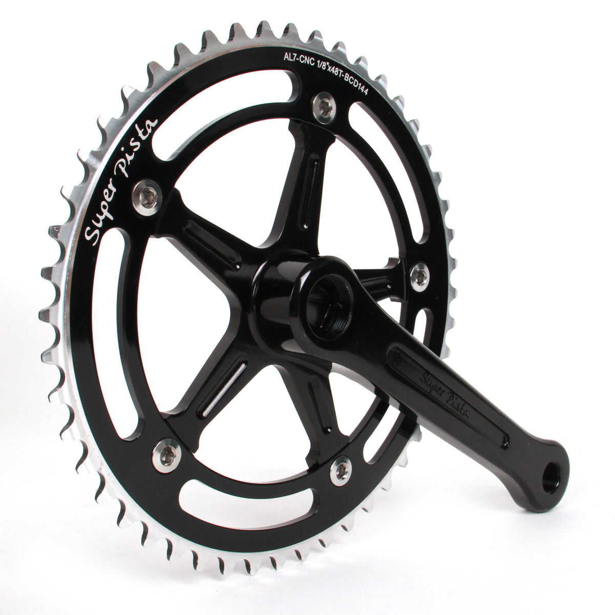 Super Pista Kurbelgarnitur 165mm