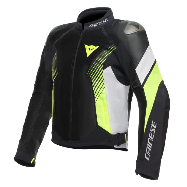 SUPER RIDER 2 Absoluteshell™ Jacke - Black/White/Fluo-Yellow