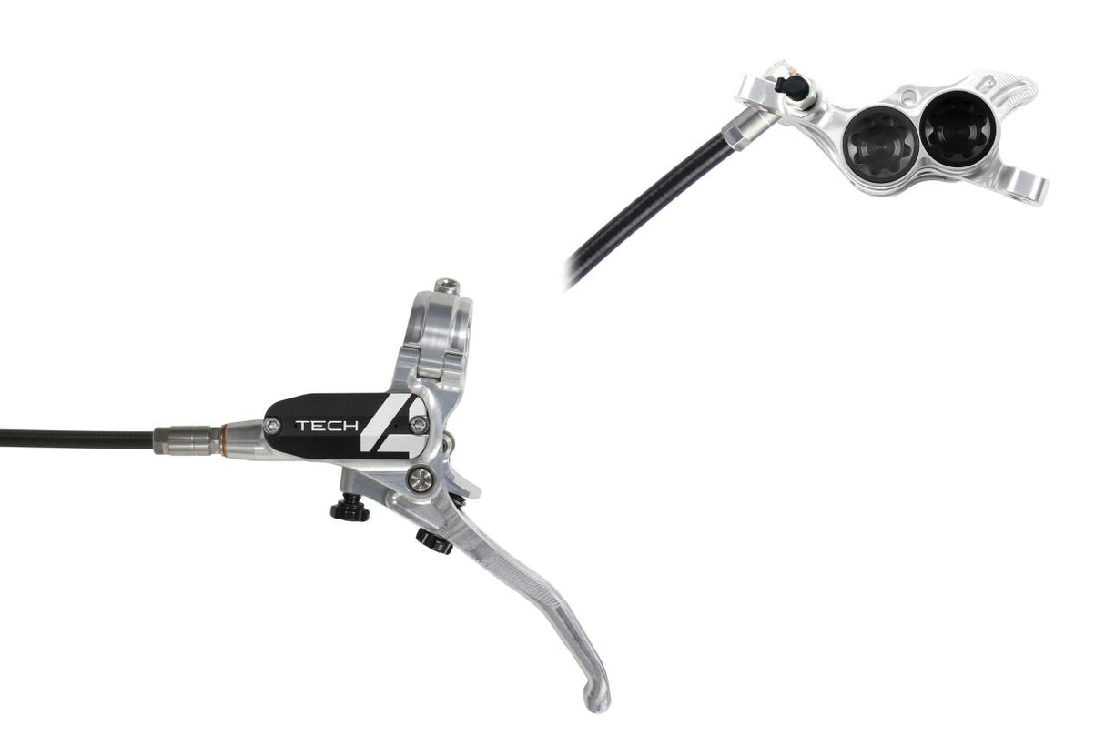 Tech 4 E4 Scheibenbremse - silber / schwarz