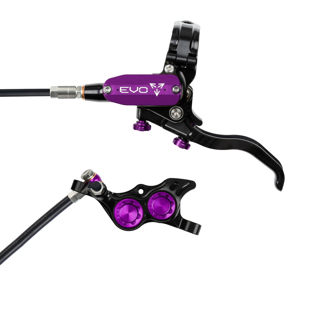 Tech 4 EVO TR4 Scheibenbremse - schwarz/purple