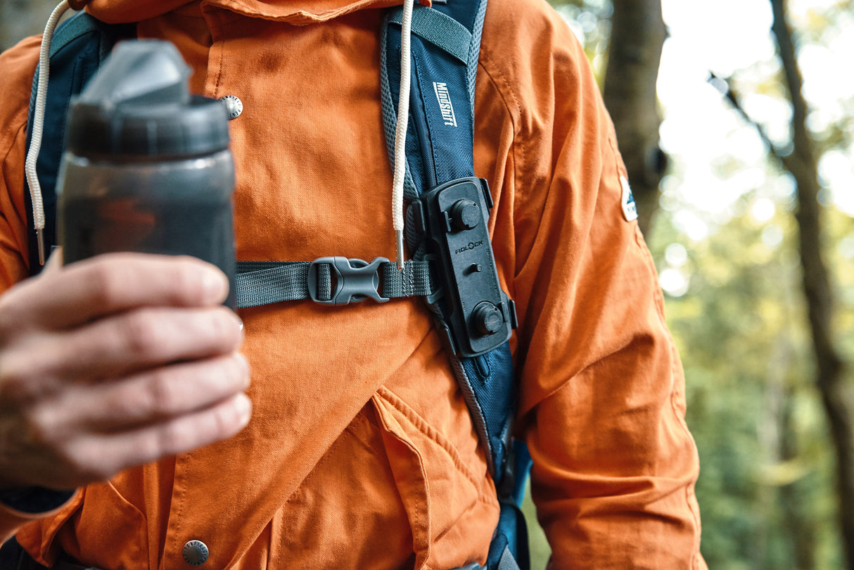 TWIST bottle 450 + tex base multi - transparent black