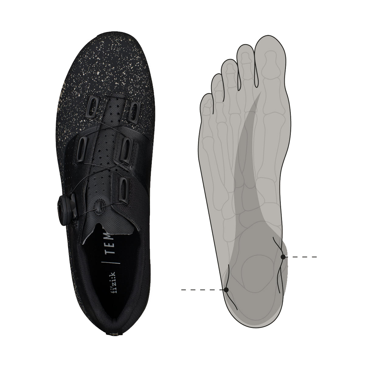 Tempo Overcurve R4 - Schuhe - Weiß/Schwarz