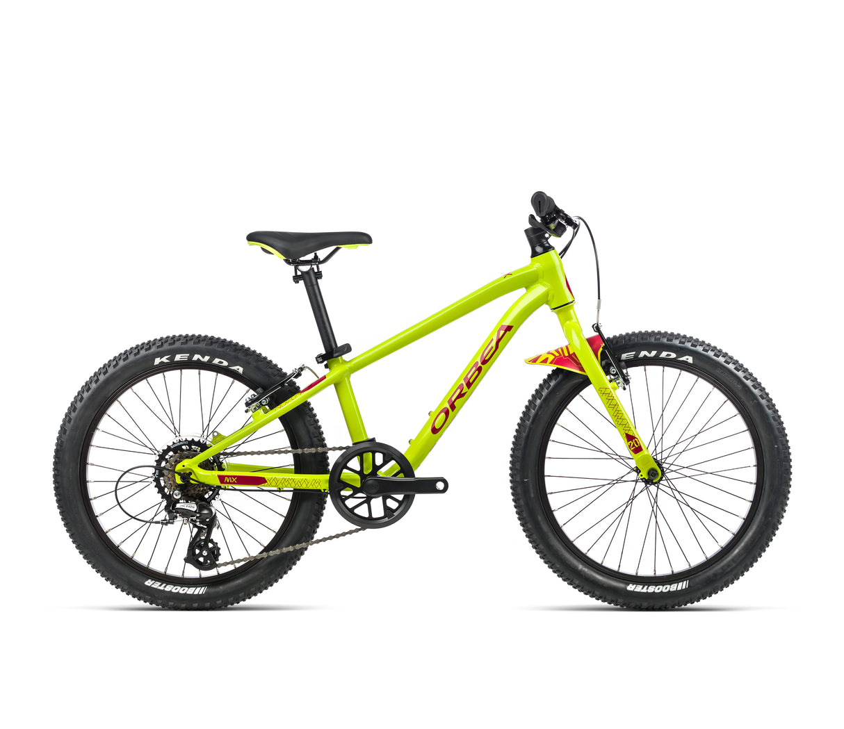 MX 20 Dirt - Lime Green - Watermelon Red (Gloss)