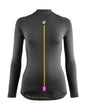 LS Skin Layer P1 Women - Anthracite Grey