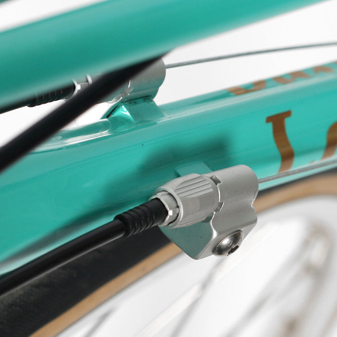 Unterrohr Kabelanschlag mit Einstellschraube