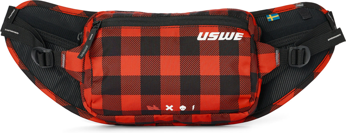 Hüfttasche Waist 2L - rot/schwarz