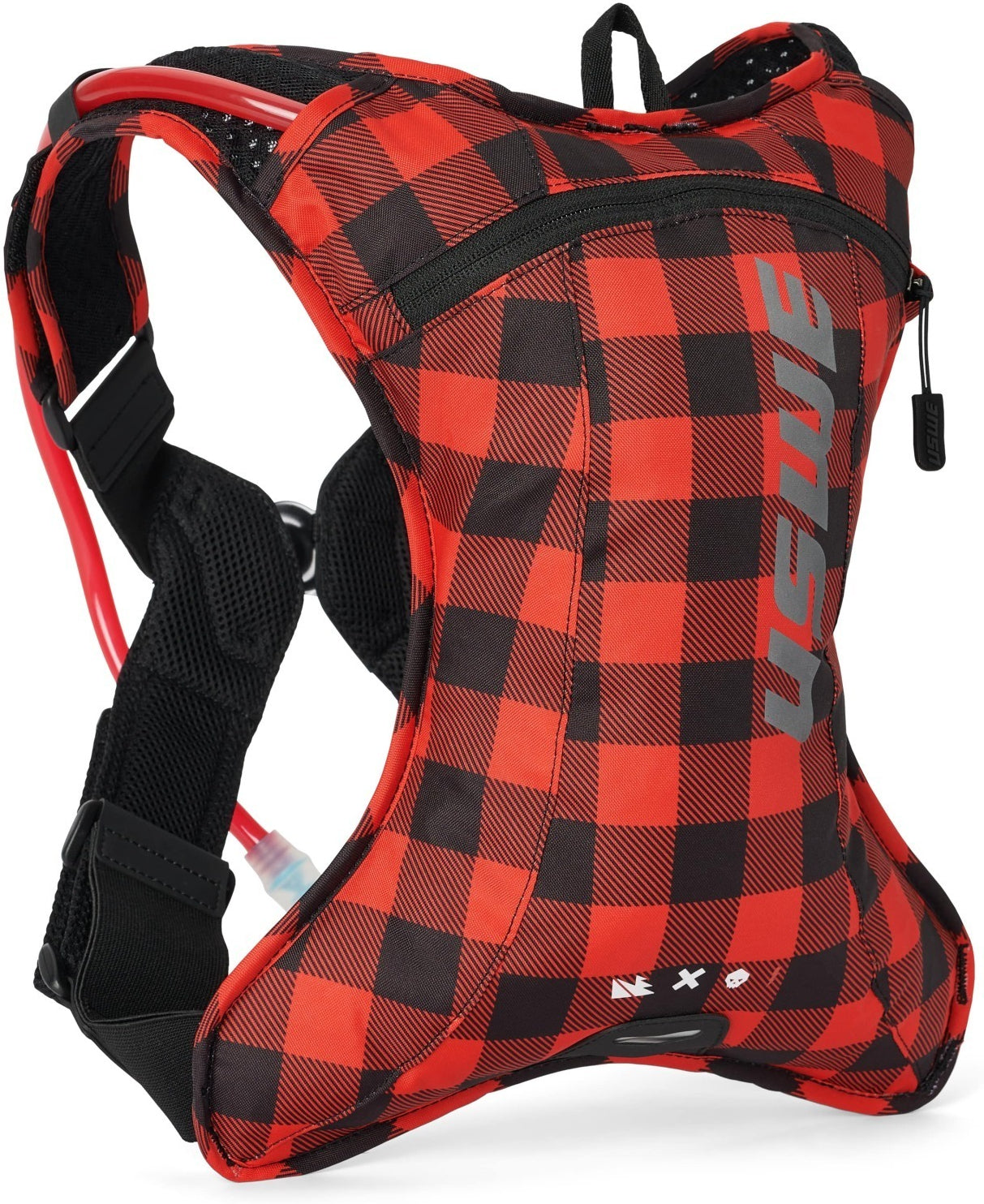 Rucksack Outlander 2 - rot/schwarz