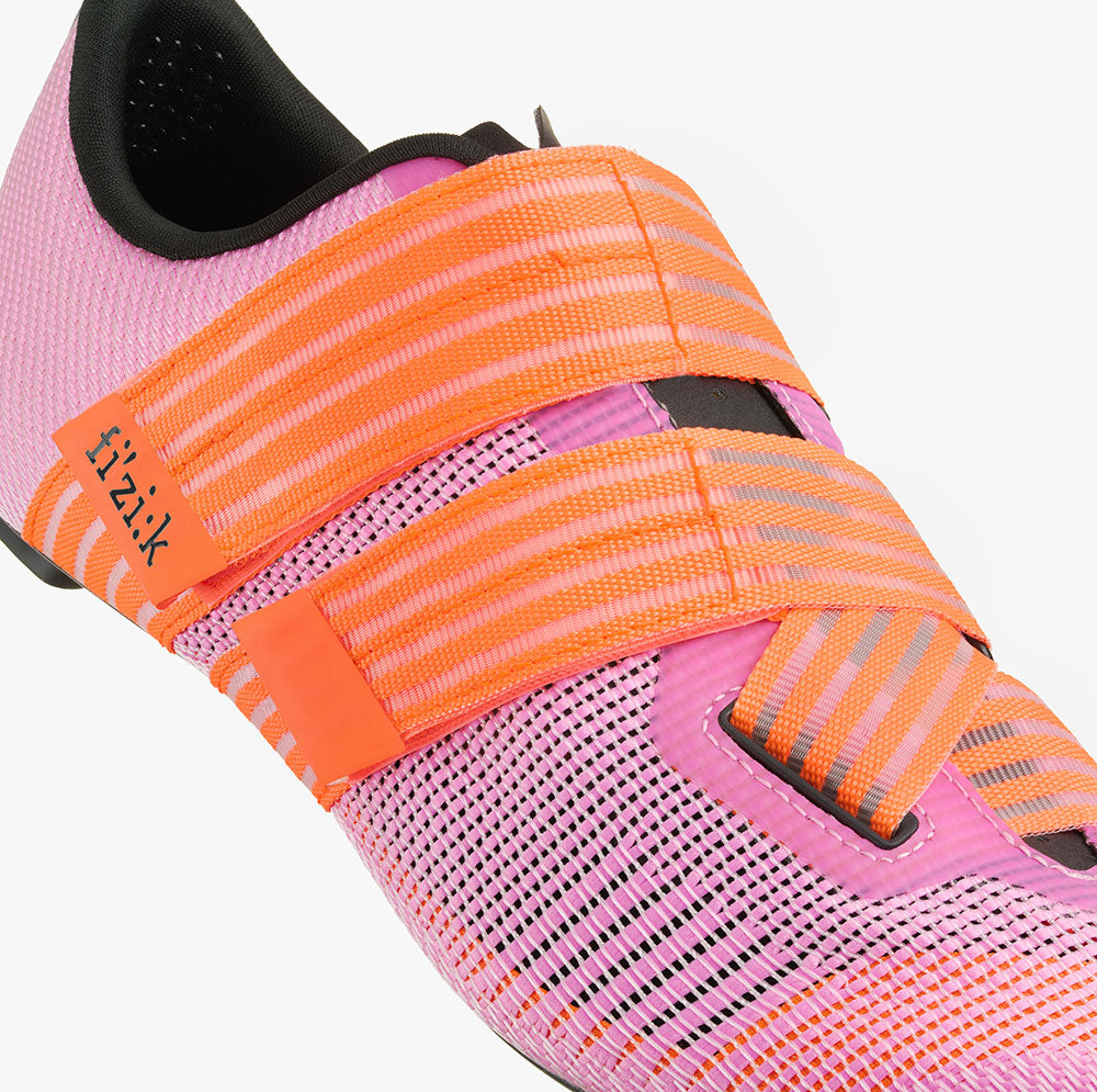 Rennschuh Vento Powerstrap R2 Aeroweave - coral / orange