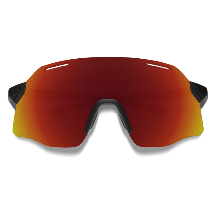 Vert PivLock - Black + ChromaPop Red Mirror Lens