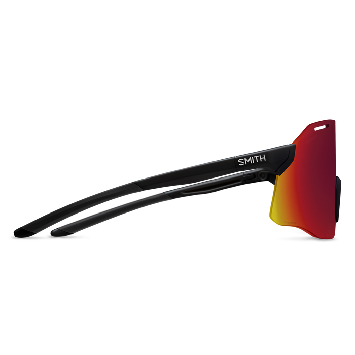 Vert PivLock - Black + ChromaPop Red Mirror Lens