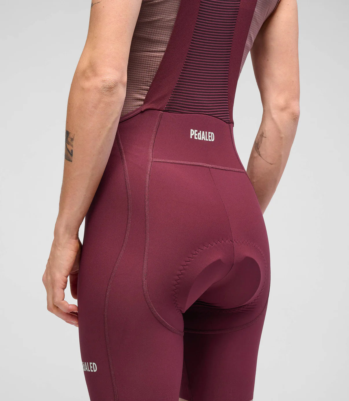 Element Bib Shorts Women´s - Burgundy