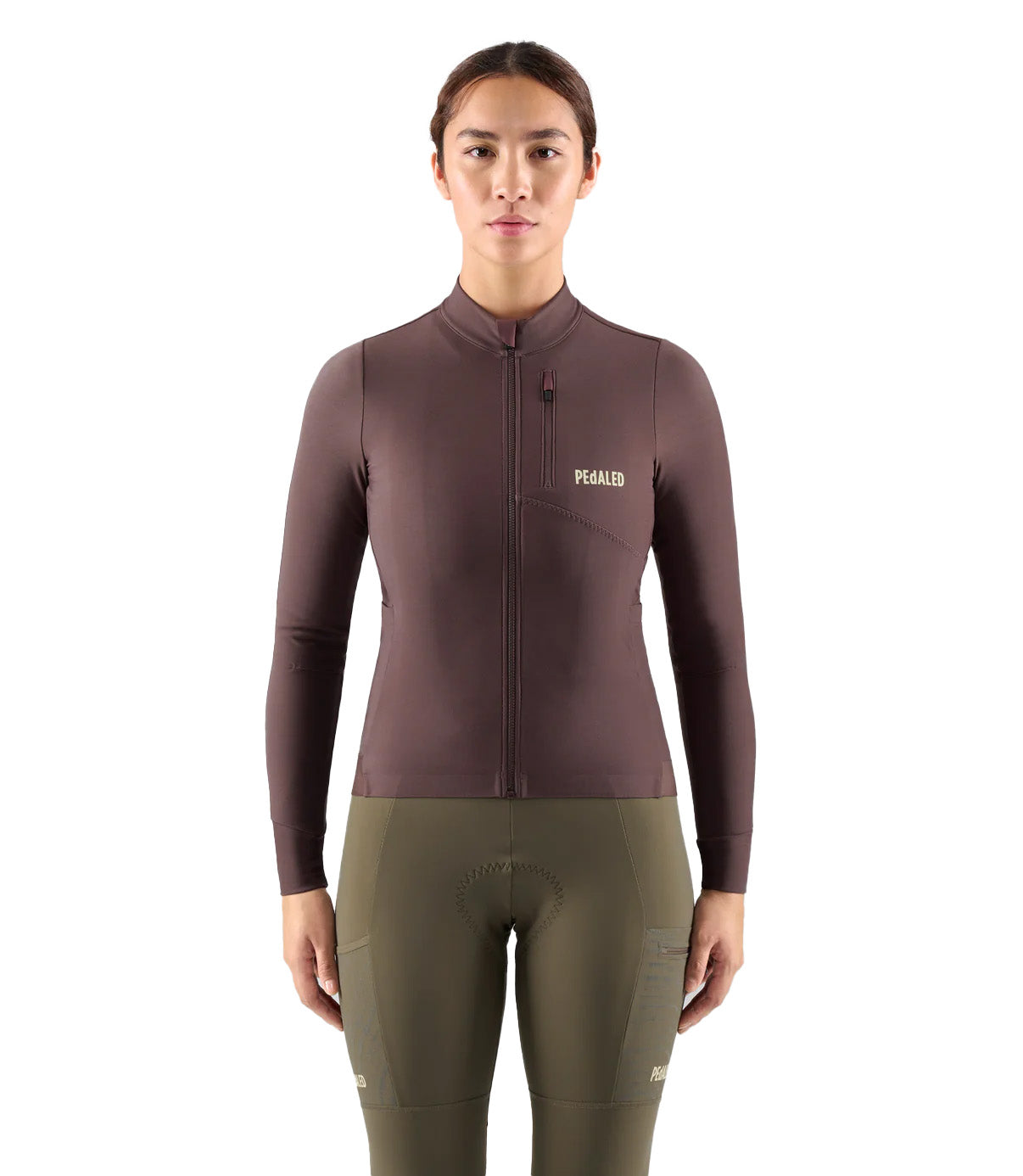 Odyssey Long Sleeve Jersey Women - brown