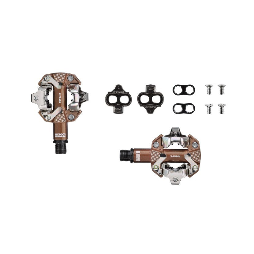 X-Track Gravel Klickpedalen - bronze