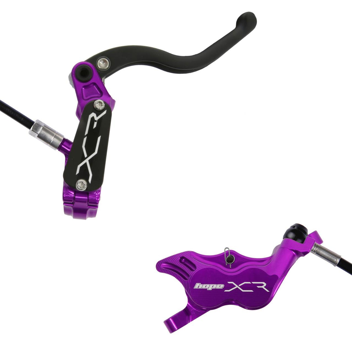 XCR Pro E4 Scheibenbremse - purple