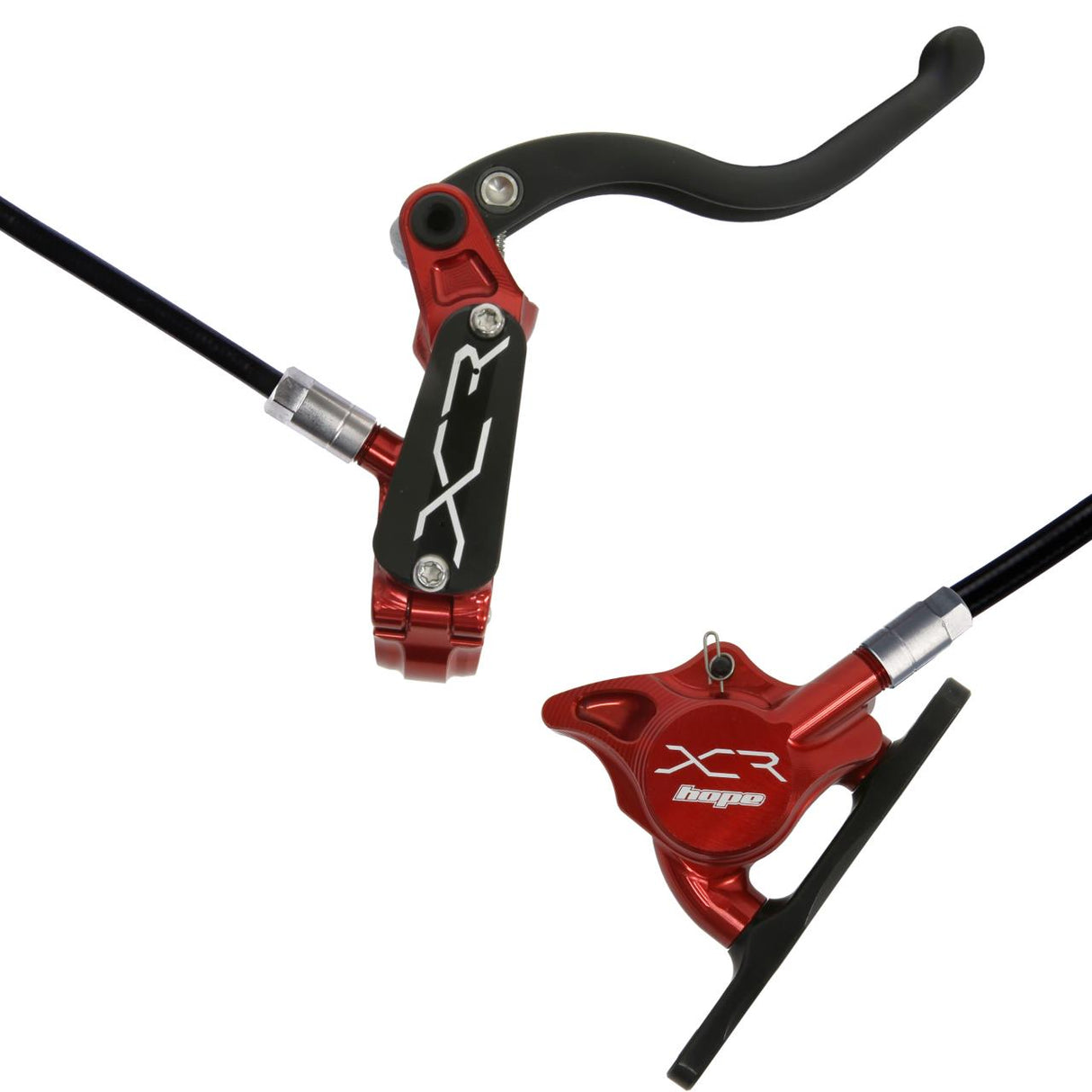 XCR Pro X2 Scheibenbremse - Flatmount - rot