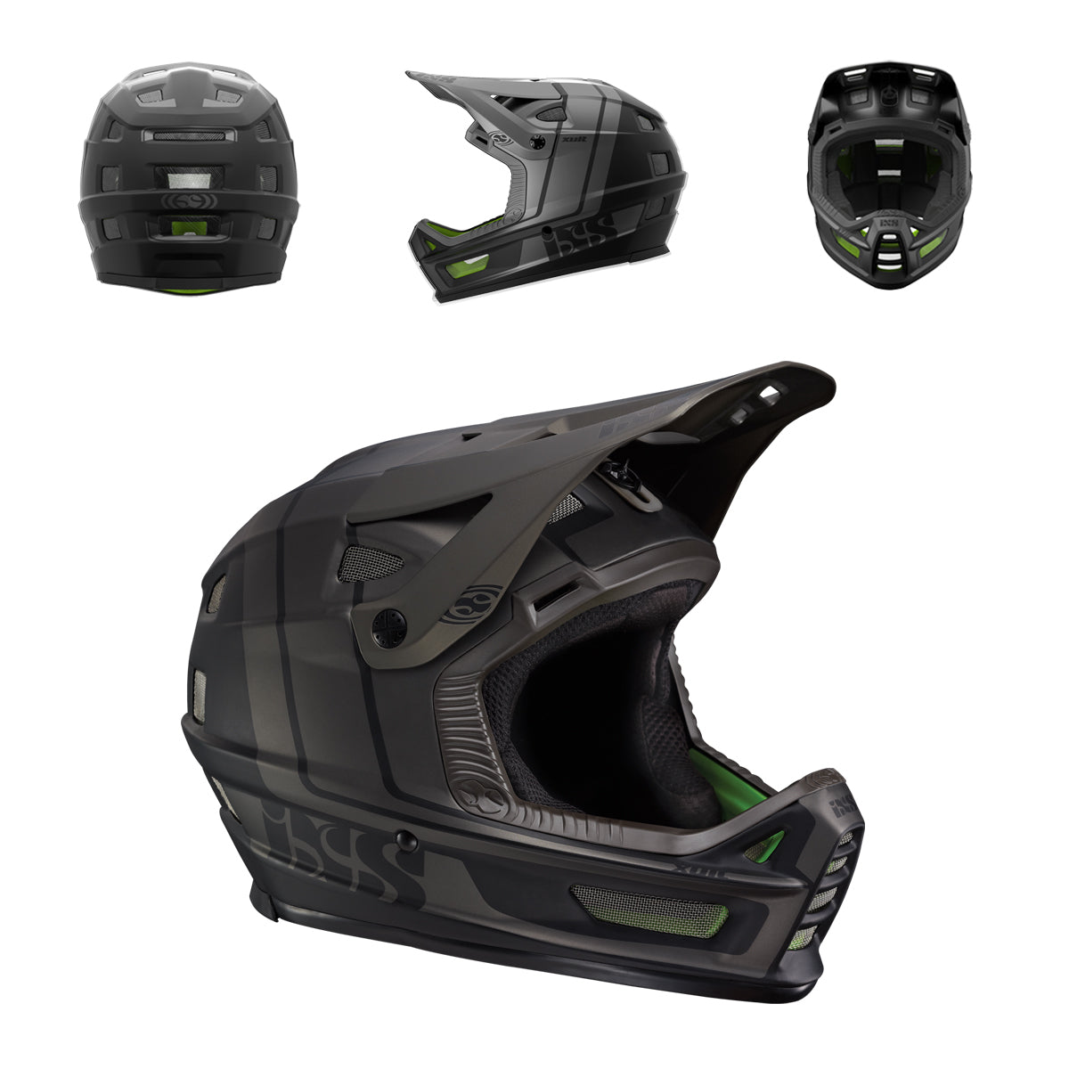 XULT Enduro/DH Helm - Schwarz