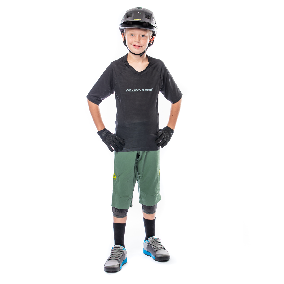 CF Tight Shorts Youth - Grün