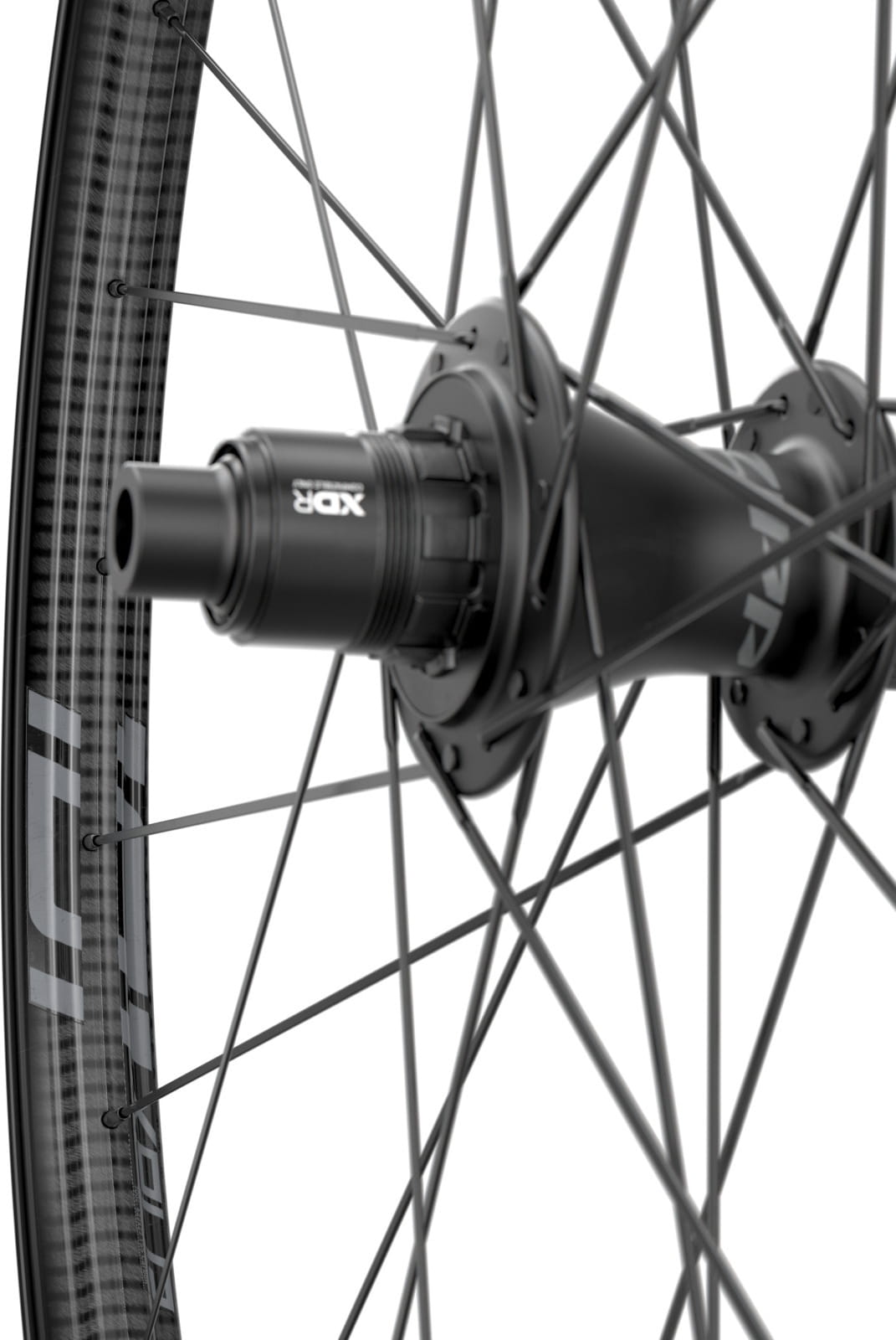 Hinterrad 101 XPLR DISC Centerlock, TLR - Dekore grau - Sram XDR Zipp