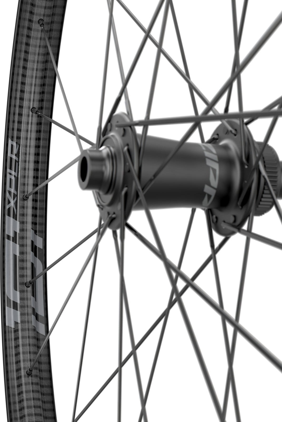 Vorderrad 101 XPLR DISC Centerlock, TLR - Dekore grau Zipp