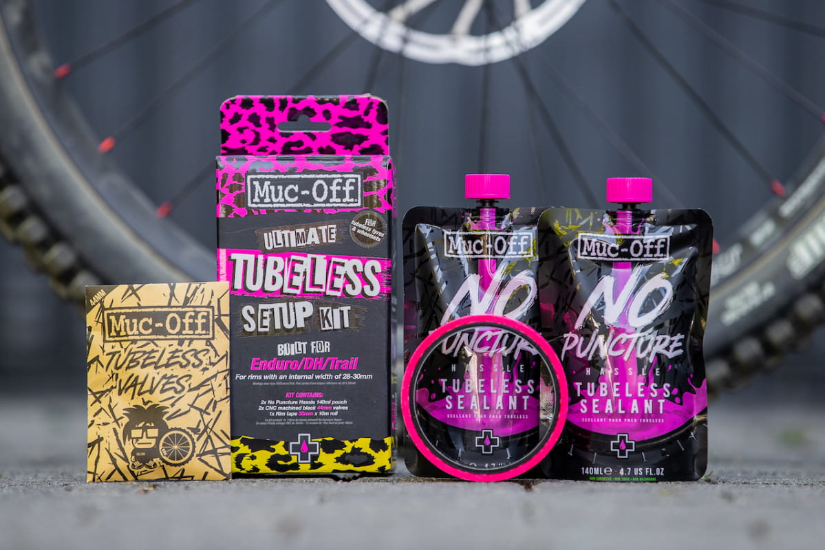 Tubeless Kit für den Umbau