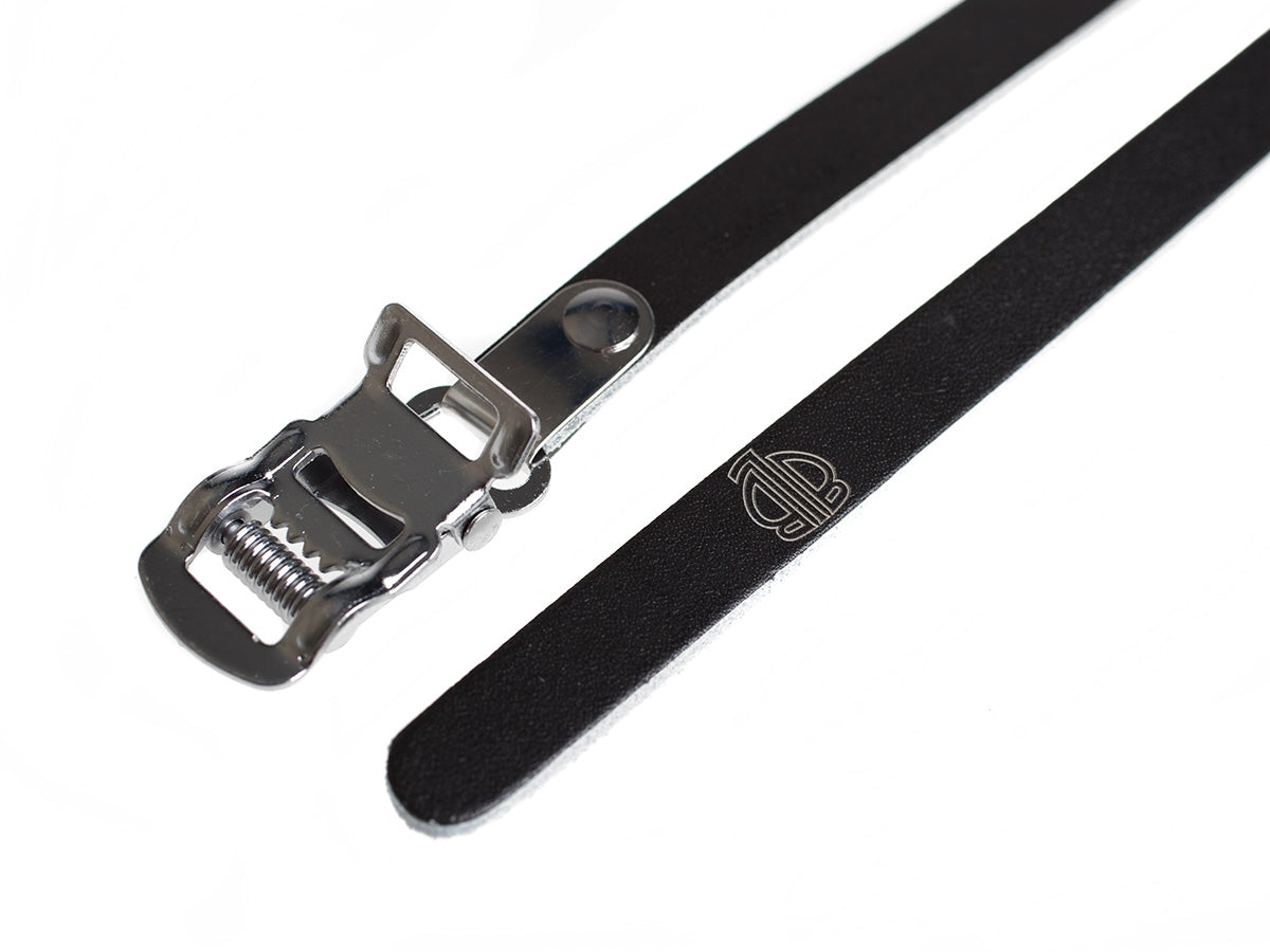 Single Leather Riemen - schwarz