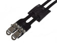 Double Freestyle Straps Pedalriemen - Schwarz