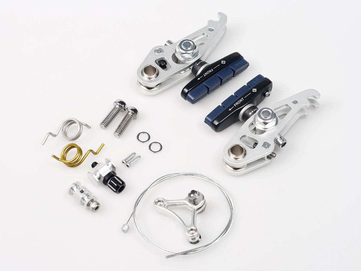 Cantilever Bremse - CNC gefräßt - Silber