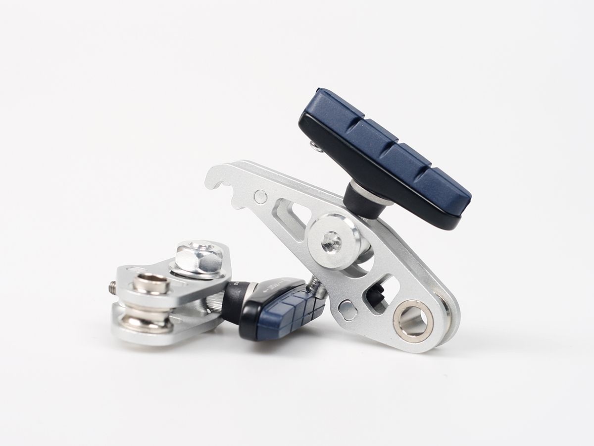 Cantilever Bremse - CNC gefräßt - Silber