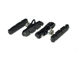 Brake Pads Bremsschuhe und Bremsbeläge - für Aluminium Felgen - schwarz