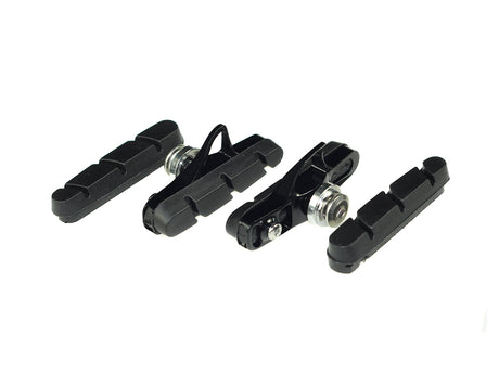 Brake Pads Bremsschuhe und Bremsbeläge - für Aluminium Felgen - schwarz