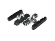 Brake Pads Bremsschuhe und Bremsbeläge - für Aluminium Felgen - silber