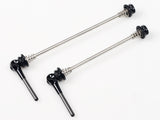 Titanium Schnellspanner VR und HR (Paar) - Schwarz