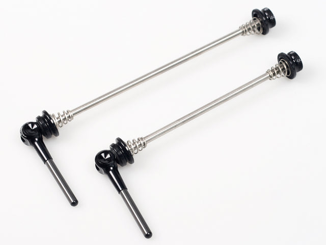 Titanium Schnellspanner VR und HR (Paar) - Schwarz