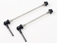 Titanium Schnellspanner VR und HR (Paar) - Schwarz