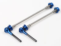 Titanium Schnellspanner VR und HR (Paar) - Blau