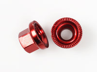 Track Nuts Axle Nut M10 Pair - HR - red 