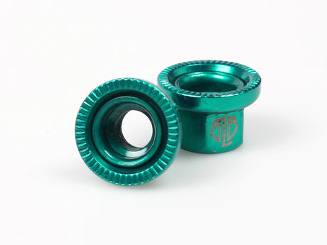 Track Nuts Achsmutter M10 Paar - HR - grün