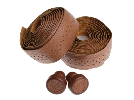Soft Leather Leder-Lenkerband Bar Tape -  Honigbraun