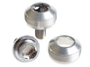 Alloy Cup Crank Bolts - Kurbelschrauben - Silber