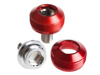 Alloy Cup Crank Bolts - Kurbelschrauben - Rot