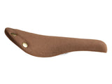 Raven Sattel - braun - Wildleder