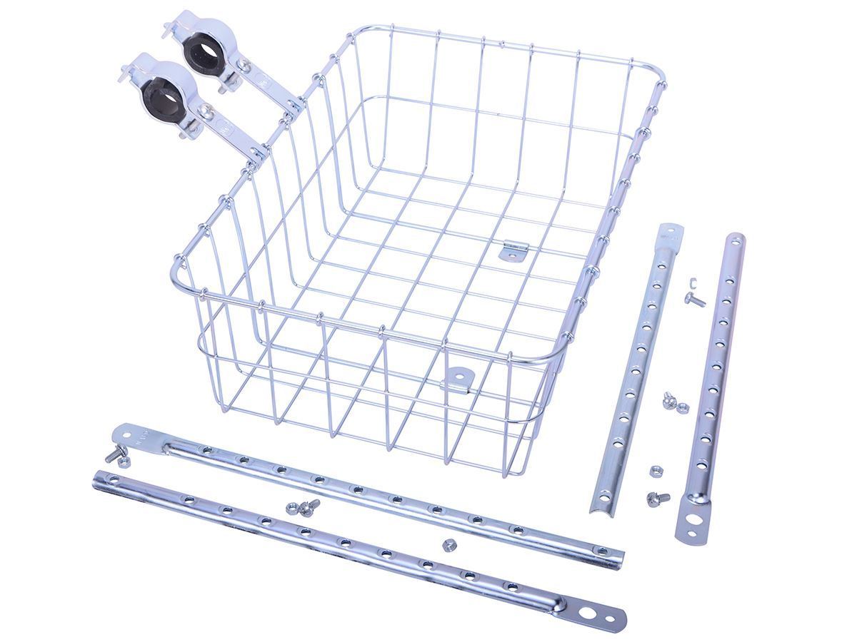1372 Medium Korb für Vorderradmontage - silber
