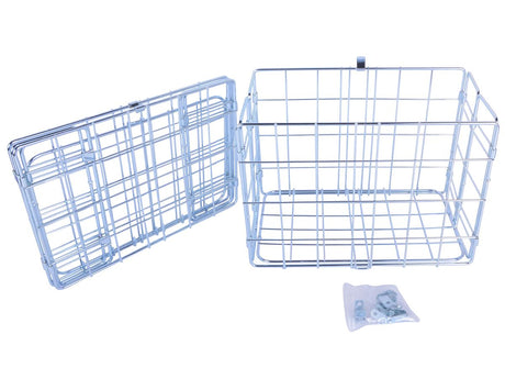 582 Folding Basket - Silver
