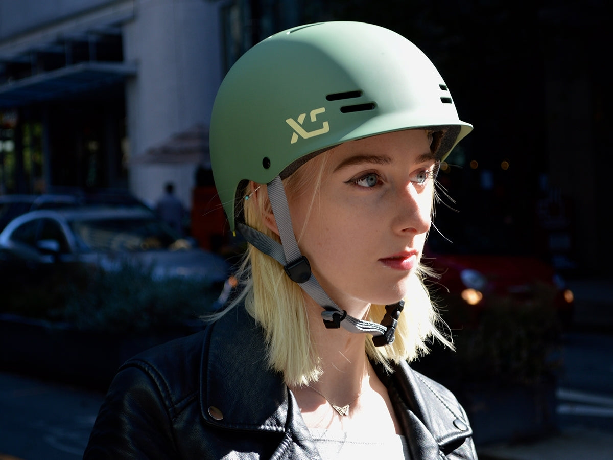 Skyline Fahrradhelm - Grau matt