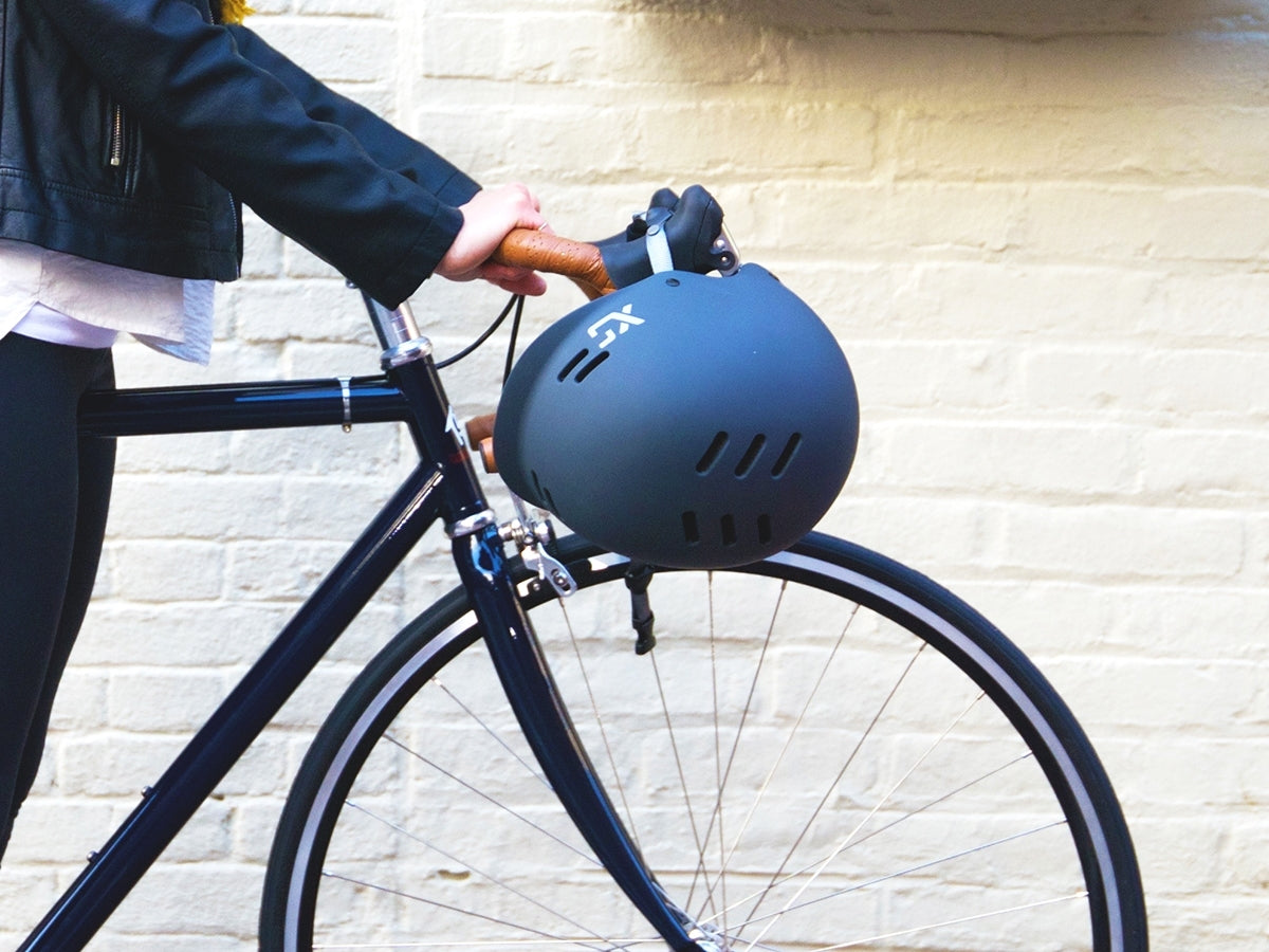 Skyline Fahrradhelm - Grau matt