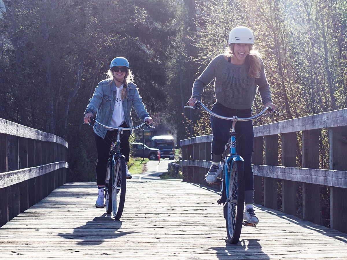 Skyline Fahrradhelm - Grau matt