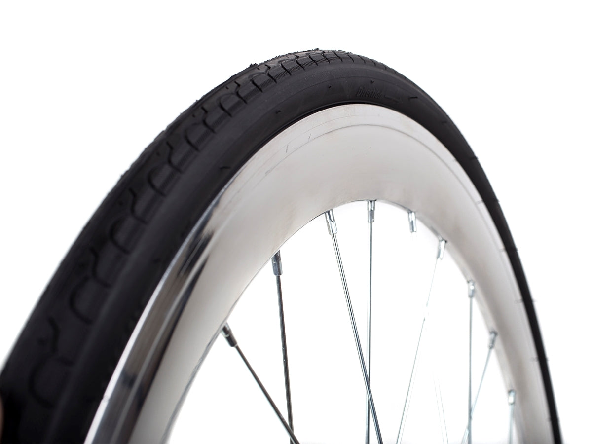 Deep Section Singlespeed Fixed Gear Laufradsatz - 30 mm Felgen - silber