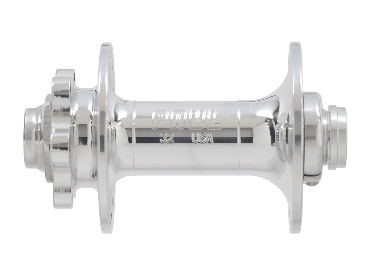 FHUB Disc Thru Axle Vorderradnabe - silber