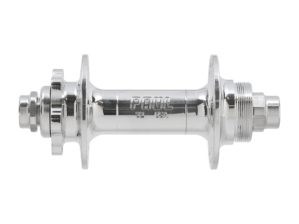 WORD Disc Thru Axle Hinterradnabe - silber