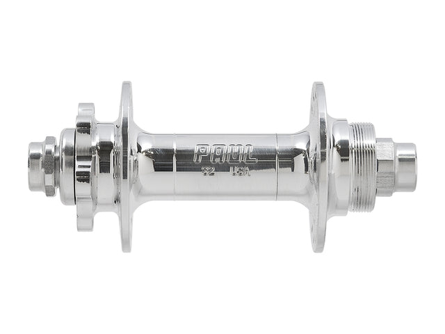 WORD Disc Thru Axle Hinterradnabe - silber
